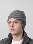 Шапка STETSON арт. 8589307 BEANIE MERINO WOOL (серый)